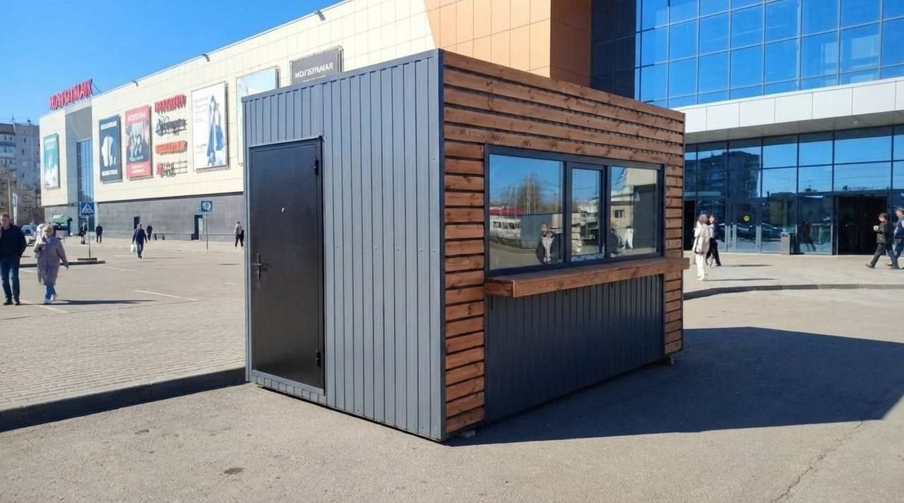 Торговый павильон в городе